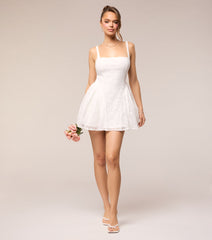 Save The Date Lace Mini Dress