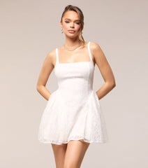 Save The Date Lace Mini Dress
