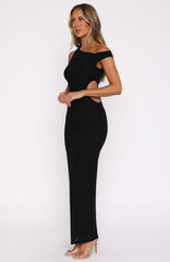 Vestido Maxi de Tule Living For The Weekend Preto
