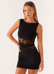 Minivestido Echo - Negro
