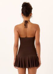 Minivestido Elektra - Chocolate