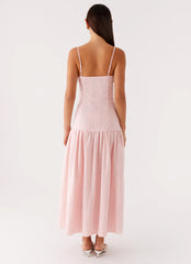 Vestido Midi Found You - Rosa
