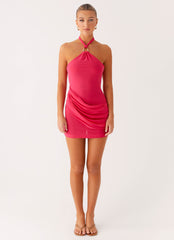 Minivestido Henrietta - Rosa