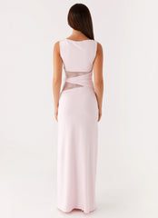 Vestido largo Karma - Rosa