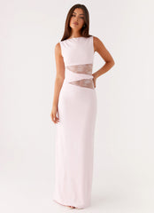Vestido largo Karma - Rosa