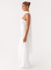 Vestido maxi Libra - Blanco