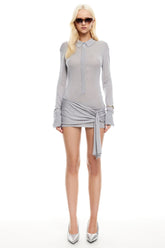Minivestido LIONESS Soho gris