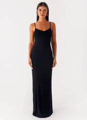 Vestido largo Serene Escape - Negro