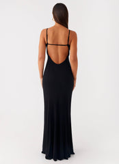 Vestido largo Serene Escape - Negro