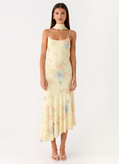 Vestido Sole Mio Midi - Prado Primaveral