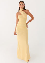 Maxivestido Songbird - Amarillo