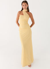 Maxivestido Songbird - Amarillo