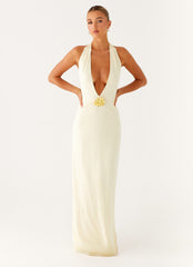 Vestido largo Spirit - Amarillo