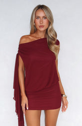 Minivestido Sonhos Sicilianos Vinho