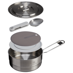 The Wildfare Pro Saucepan Cookset 5-piece set