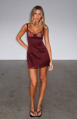 Minivestido Admire You Cherry Liquor