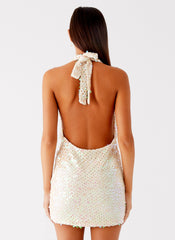 Minivestido You Make Me Feel - Marfil
