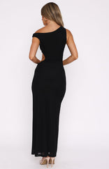 Vestido Maxi de Tule Living For The Weekend Preto