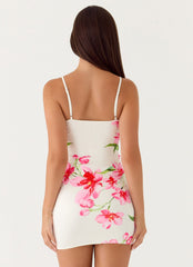 Minivestido Zabrina - Ivory Reef