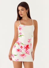 Minivestido Zabrina - Ivory Reef