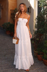 Vestido Longo Maxi Rumor Has It Branco