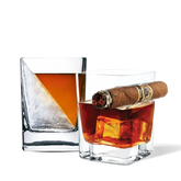 Whiskey Wedge + Cigar Glass Bundle