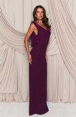 Vestido Longo Twilight Toast Ameixa