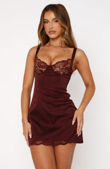 Minivestido Admire You Cherry Liquor