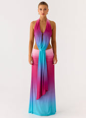 Maxivestido After Bloom - Ombré Disco