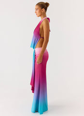 Maxivestido After Bloom - Ombré Disco