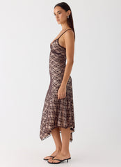 Vestido Midi Amelia - Chocolate