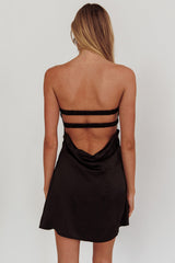 Minivestido Sandi Bow Bust Preto