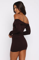Muéstrame el minivestido Chocolate