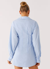 Minivestido Clancy - Azul