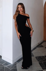 Vestido Maxi de Tule Living For The Weekend Preto