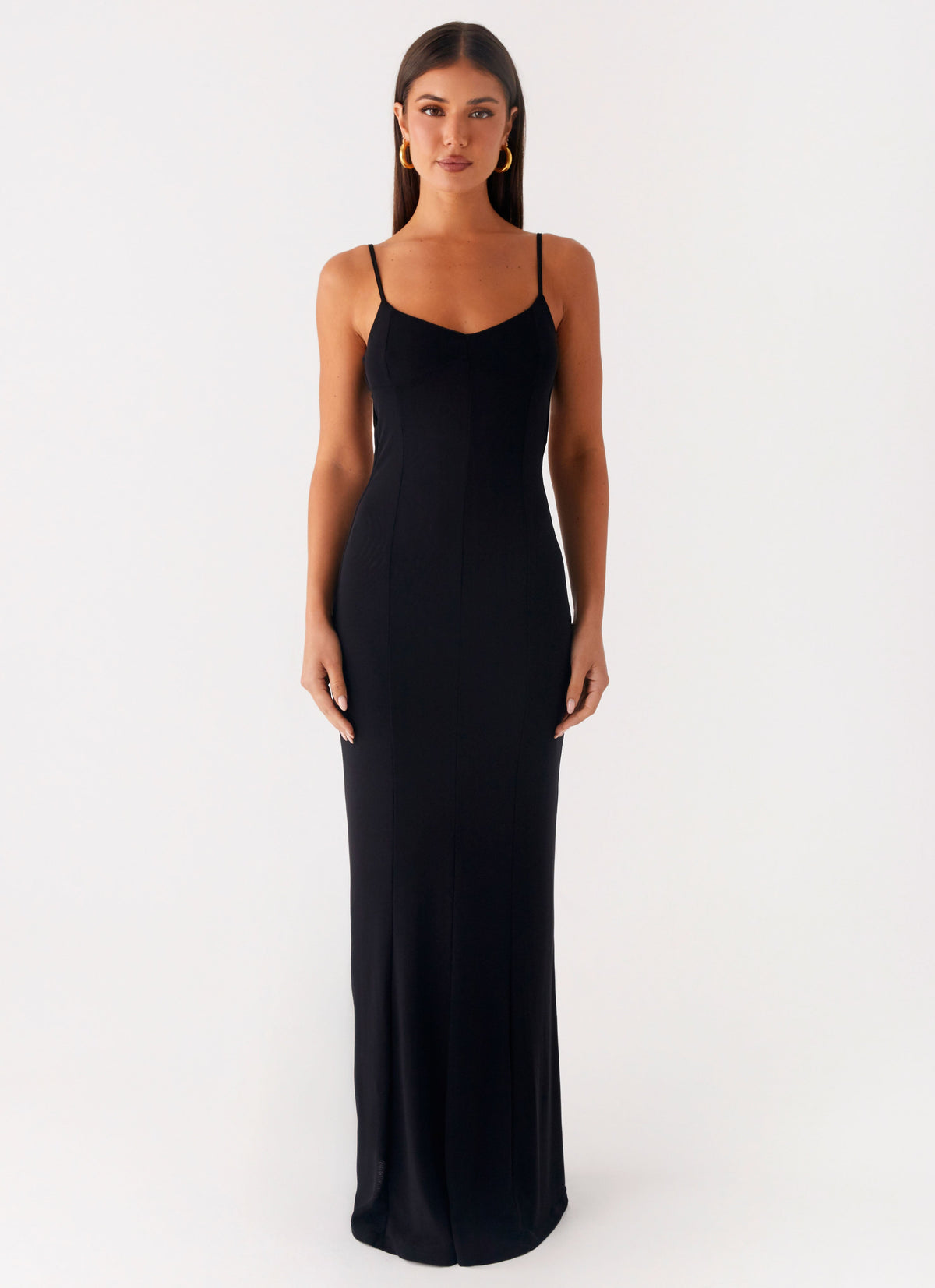 Vestido largo Serene Escape - Negro