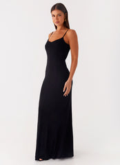 Vestido largo Serene Escape - Negro