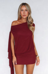 Minivestido Sicilian Dreams Color Vino