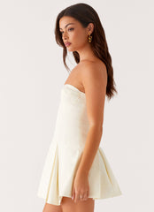 Minivestido Victoria sin tirantes - Butter