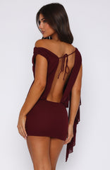 Minivestido Sicilian Dreams Color Vino