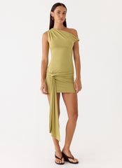 Minivestido Zander - Verde Oliva