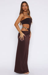 Maxivestido de Diosa Chocolate